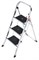 Стремянка сталь+алюминий Hailo K60 StandartLine 3 шир. ступени с ковриком 4393-801 - фото 158233