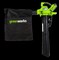 Аккумуляторный воздуходув Greenworks GD40BV 24227 - фото 263992
