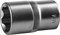 Торцовая головка Зубр Мастер Super Lock 1/4", 19мм 27725-19_z02 - фото 269308
