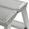 Двухсторонняя алюминиевая стремянка Новая Высота NV2120 2 ступени 2120202 - фото 273310