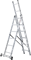 Алюминиевая трехсекционная лестница Новая Высота NV 123 3x6 1230306 - фото 289123