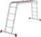 Алюминиевая лестница трансформер Новая Высота NV 233 4x4 с помостом 2330404 - фото 290192