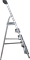 Алюминиевая стремянка Новая Высота NV1118 5 ступеней 1118105 - фото 291212