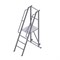 Передвижная лестница-платформа фиксированной высоты с траверсой ALUR ЛПФВА-1,25ТП - фото 297718