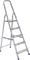 Алюминиевая стремянка с органайзером Алюмет 5 ступеней AM705 АК - фото 299217