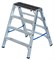 Двухсторонняя стремянка Krause Stabilo 2х4 123862 - фото 318768