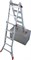 Шарнирная телескопическая стремянка Krause TeleMatic 4х5 129963 (122322) - фото 320270
