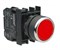 Нажимная кнопка EMAS круглая красная 1НО B100DK - фото 326946