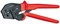 Пресс-клещи KNIPEX для обжима и опрессовки наконечниковKN-975206SB - фото 34260