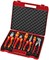 Набор инструмента 7 предметов для электромонтажа, в чемодане KNIPEX KN-002115 - фото 34746