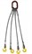 Строп канатный TOR 4СК г/п 6,3 т 4,5 м, шт - фото 353531