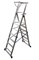 Телескопическая лестница с платформой Krause Stabilo 6-8 127624 - фото 386049