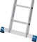 Двухсекционная универсальная лестница Krause Stabilo +S 2x9 131638 - фото 386869