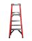 Стеклопластиковая стремянка Алюмет SF 3 ступени с органайзером 1003 - фото 391823