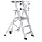 Складная лестница-платформа CASGAN KEY-PRO 2+1 ступени - фото 400165