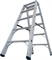 Двухсторонняя стремянка Krause STABILO 2x5 ступеней 225 кг - фото 409947