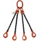 Строп цепной TOR 4СЦ г/п 4,25 т 2,0 м с самозакрывающимися крюками 3,15т
