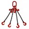 Строп цепной TOR 4СЦ г/п 6,7 т 3,0 м с укорачивающими крюками, звено 26,5т