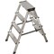 Стремянка двусторонняя Krause Dopplo 2х4 1020795 - фото 420390