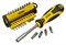 Отвертка со сменными вставками 32 пр. Stanley 0-70-885