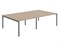 Стол для переговоров ПРАКТИК NT 320х144 вяз натуральный/антрацит К35399083216 - фото 709594