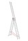 Алюминиевая трехсекционная лестница Вектор 3х14 4414 - фото 96816
