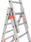 Алюминиевая трехсекционная лестница Вектор 3х7 4407 - фото 96830